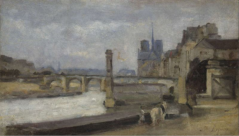 Stanislas lepine The Pont de la Tournelle, Paris